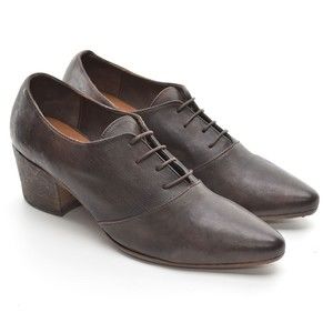 Gidigio Fatta a Mano Corteccia Lace Up Heels 40.5 New